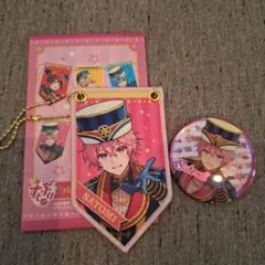 すとぷり さとみ 8周年グッズ つながるっ！ガーランド ホログラム缶バッジ