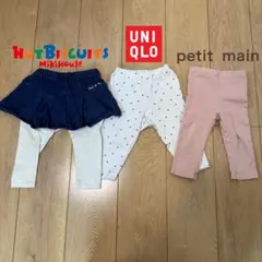 HOTBISCUITS UNIQLO petit main 80cmレギンス