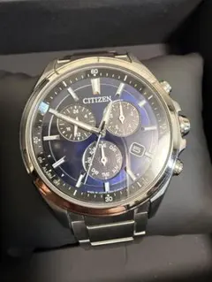 CITIZEN シチズン アテッサ メンズ クロノグラフ チタン