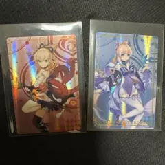 原神 香菱 ウエハース メタルカード メタカ - メルカリ
