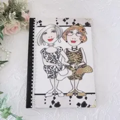 シゴデキさん必須アイテム♡ロラライハリス ハンドメイド手帳カバー B6 厚型