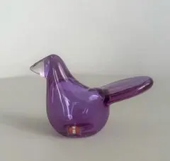 イッタラ バード シエッポ アメジスト×クリア iittala SCOPE - メルカリ