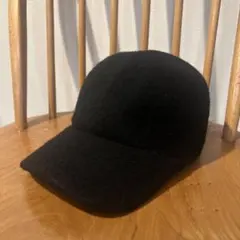 【値下げ】ZARA ザラ ウールキャップ Mサイズ 58センチ ブラック