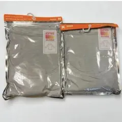 HEATTECH 長袖Tシャツ Mサイズ 2枚セット グレー