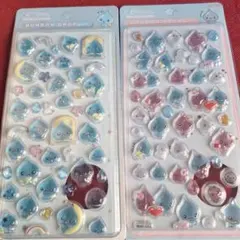 ●しずくちゃん●しずくちゃんA●3Dステッカーボンボンシール2枚