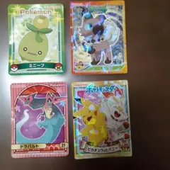 ポケモンふりかけ　シール4枚セット