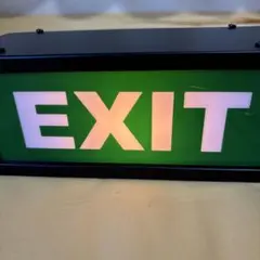 サインランプ EXIT 出口 インテリア照明