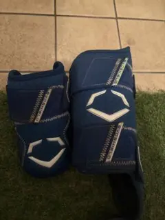 EVOSHIELD エルボーガード、フットガード、バッティング手袋セット