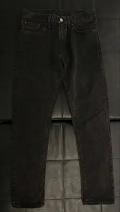 【 美品・廃盤 】RRL SLIM NARROW ブラックデニムのサムネイル