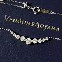 ヴァンドーム青山 ダイヤモンド カローラ ネックレス 0.42ct pt - メルカリ