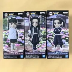 鬼滅の刃 ワールドコレクタブルフィギュア 栗花落カナヲ 胡蝶カナエ 神崎アオイ