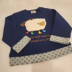 TOY CIRCUS 羊モチーフ トレーナー 95cm