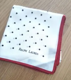 Ralph Lauren ドット柄スカーフ