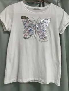 H&MキッズスパンコールTシャツ