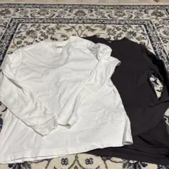 ロンT2枚　ミラオーウェンのグレーロンT& United Athle 白ロンT