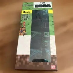 新品マイクラ Minecraft ボクサーブリーフ 4枚セット 100