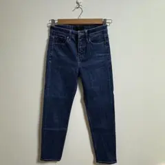 【送料無料】UNIQLO ユニクロ ハイライズスキニーアンクルジーンズ