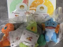 一番くじ　ポケモン　5点セット　チコリータ　アチャモ　ゼニガメ　ミズゴロウ 一番くじ ポケモン 5点セット チコリータ アチャモ ゼニガメ