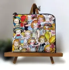 ハンドメイド L字型ファスナー財布＆ポーチ - メルカリ
