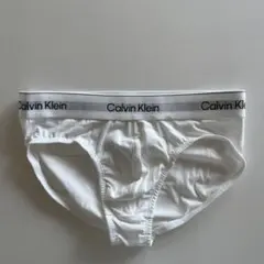 【訳あり品①】カルバンクライン　メンズビキニ　M(S) ホワイト　白ブリーフ