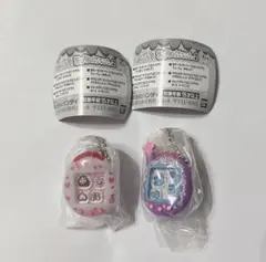 たまごっち　シャカシャカチャームコレクション2 いちごっち　ウラまめっち