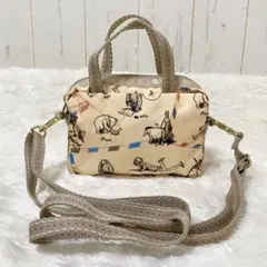 LeSportsac レスポートサック ミニショルダーバッグ クラシックプー