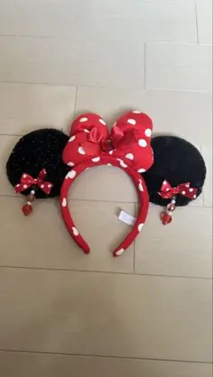 ミニーマウス耳カチューシャ