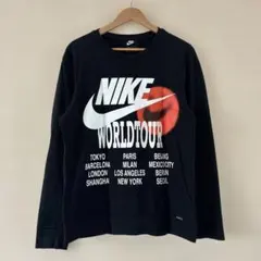 Nike ワールドツアー ブラック長袖カットソー