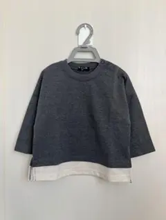 LB CLUB エルビークラブ　レイヤード　カットソー　ロンT 90 グレー