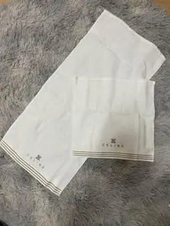 CELINE タオルセット 2枚 綿100%