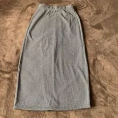 ロングスカート スリット入り未使用に近い値下げ！