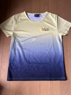kea sport テニスウェア 半袖 XS イエロー ネイビーのサムネイル