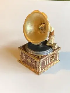 ジュエリーボックス/宝石箱/スワロフスキークリスタル/蓄音機