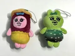 スシロー×可哀想に！コラボ限定マスコット　おぱんちゅうさぎ　2種［いも・わさび］