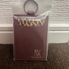 【新品未使用】TOBE Number i FC入会特典　パスケースミラー