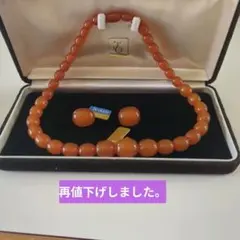 み*み様 本珊瑚 グラデーション 丸玉ネックレス 花形クラスプ - メルカリ