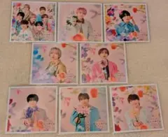 なにわ男子　ファミクラストアアンバサダー　名古屋限定ましかくフォト冬　8枚セット