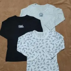 長袖肌着　130cm　3点セット