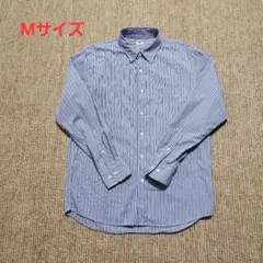 ⭐ユニクロ　エクストラファインコットンブロードストライプシャツ　Mサイズ