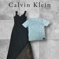 Calvin Klein カルバンクライン マキシワンピースTシャツ 2点セット