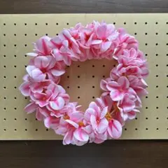 1875. フラダンス　タヒチアン　レイポー　プルメリア　ヘッドバンド　ハワイ