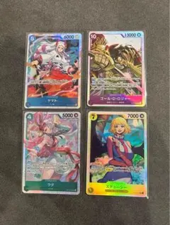 ワンピース カードゲーム 受け継がれる意志　SR 4枚