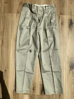 WACKO MARIA DOUBLE PLEATED CHINO パンツ　Sのサムネイル