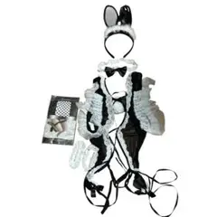 バニーガールコスチューム ウサ耳付き コスプレ セクシー