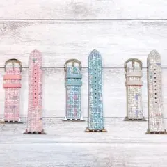 AppleWatch SE 40 41mm series8 9 ブルー ベルト