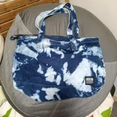 BlueB タイダイデニム トートバッグ