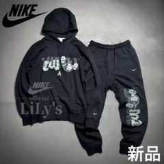 【ＸＬサイズ】NIKE上下セットアップ　定価21,110円　黒パーカースウェット