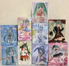 初音ミク　美少女フィギュア まとめ売り　9箱セット