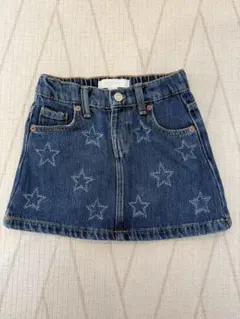 ZARA 星柄デニムスカート 4歳用