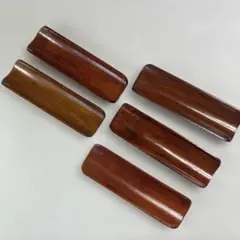 木製おしぼりトレイセット 5点